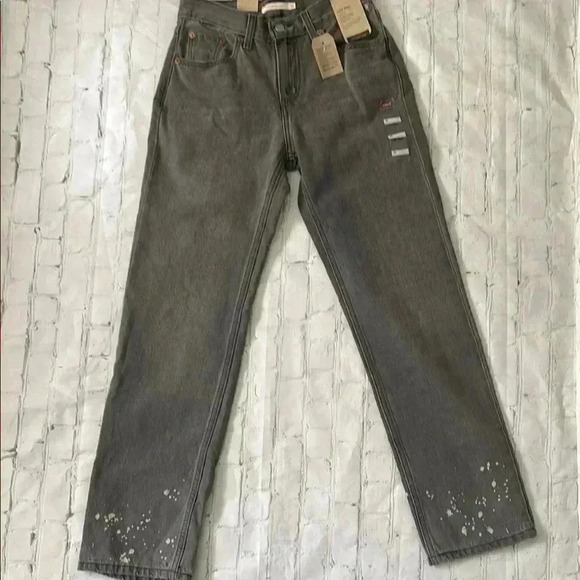 Levi's Gray Straight Leg Jeans - Picture 3 of 7